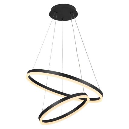 Led Dimmable κρεμαστό φωτιστικό οροφής LED/70W/230V 3000-6500K διάμετρος 60 cm + τηλεχειριστήριο