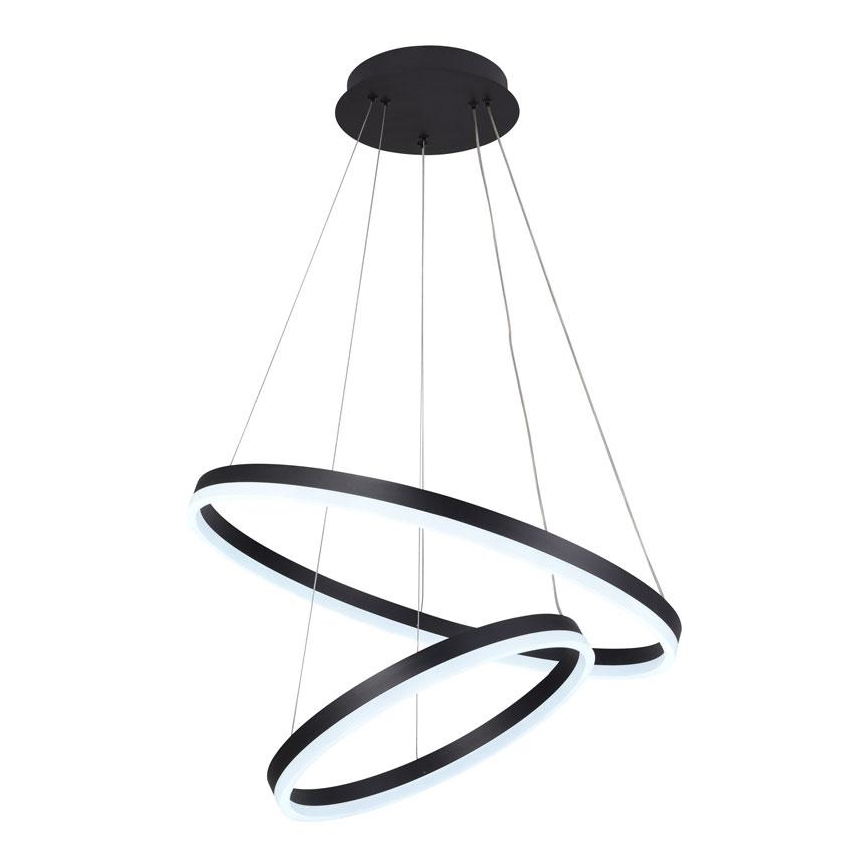 Led Dimmable κρεμαστό φωτιστικό οροφής LED/70W/230V 3000-6500K διάμετρος 60 cm + τηλεχειριστήριο