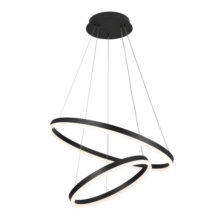 Led Dimmable κρεμαστό φωτιστικό οροφής LED/70W/230V 3000-6500K διάμετρος 60 cm + τηλεχειριστήριο