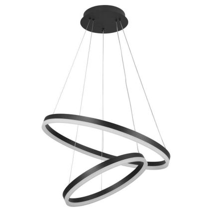 Led Dimmable κρεμαστό φωτιστικό οροφής LED/70W/230V 3000-6500K διάμετρος 60 cm + τηλεχειριστήριο