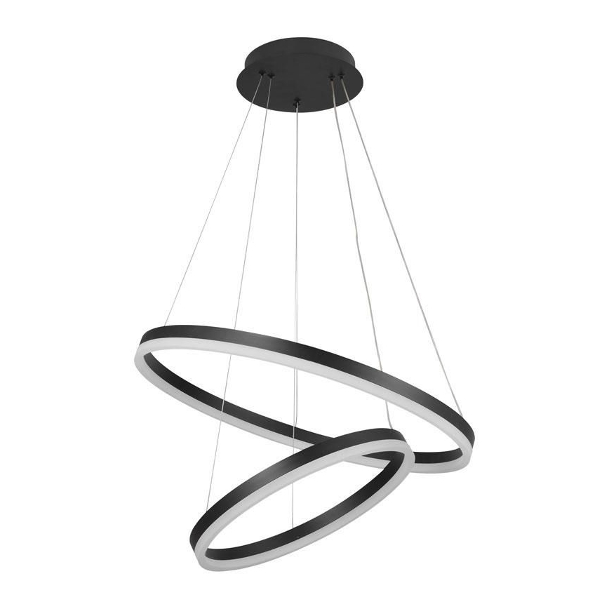 Led Dimmable κρεμαστό φωτιστικό οροφής LED/70W/230V 3000-6500K διάμετρος 60 cm + τηλεχειριστήριο