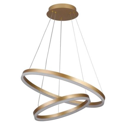 Led Dimmable κρεμαστό φωτιστικό οροφής LED/70W/230V 3000-6500K διάμετρος 60 cm + τηλεχειριστήριο