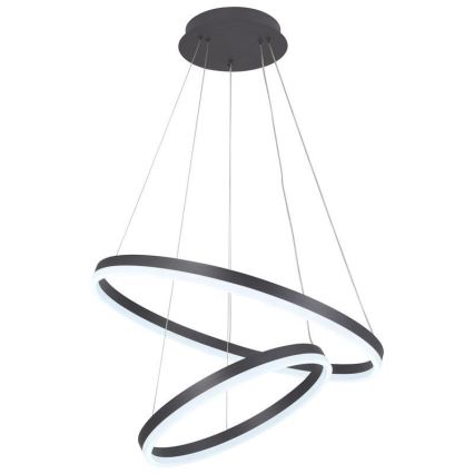 Led Dimmable κρεμαστό φωτιστικό οροφής LED/70W/230V 3000-6500K διάμετρος 60 cm + τηλεχειριστήριο