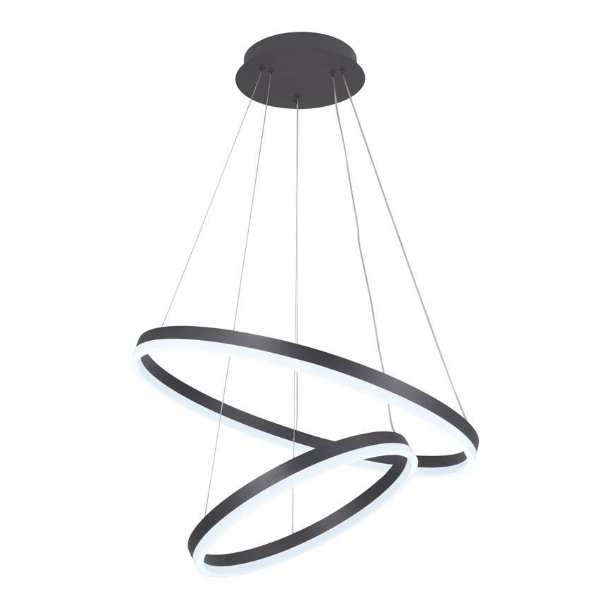 Led Dimmable κρεμαστό φωτιστικό οροφής LED/70W/230V 3000-6500K διάμετρος 60 cm + τηλεχειριστήριο