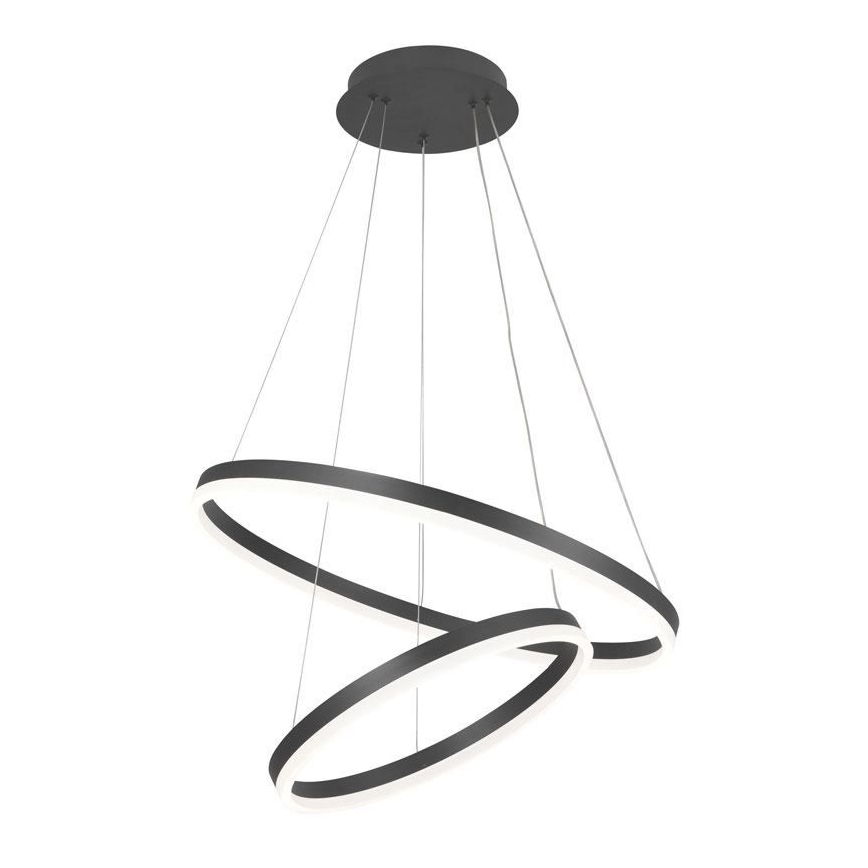 Led Dimmable κρεμαστό φωτιστικό οροφής LED/70W/230V 3000-6500K διάμετρος 60 cm + τηλεχειριστήριο