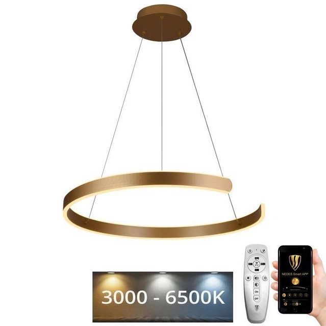 LED Dimmable κρεμαστό φωτιστικό οροφής LED/70W/230V 3000-6500K + τηλεχειριστήριο