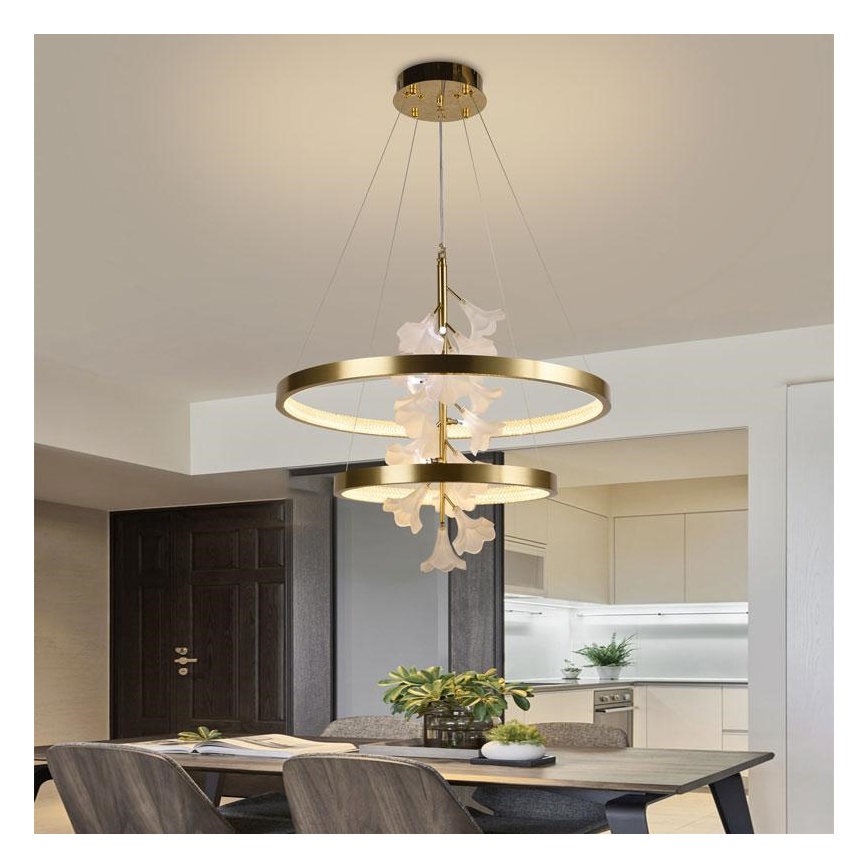 Led Dimmable κρεμαστό φωτιστικό οροφής LED/70W/230V 3000-6500K + τηλεχειριστήριο