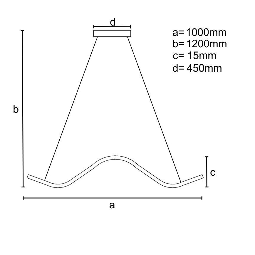Led Dimmable κρεμαστό φωτιστικό οροφής LED/70W/230V 3000-6500K + τηλεχειριστήριο