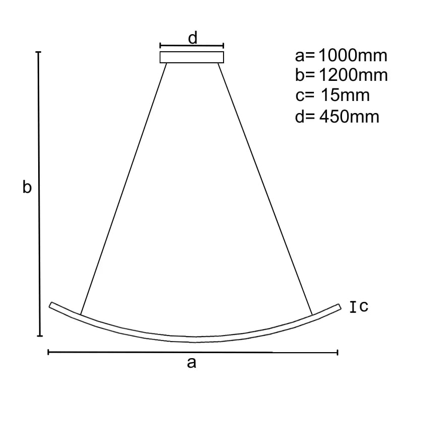 Led Dimmable κρεμαστό φωτιστικό οροφής LED/70W/230V 3000-6500K + τηλεχειριστήριο