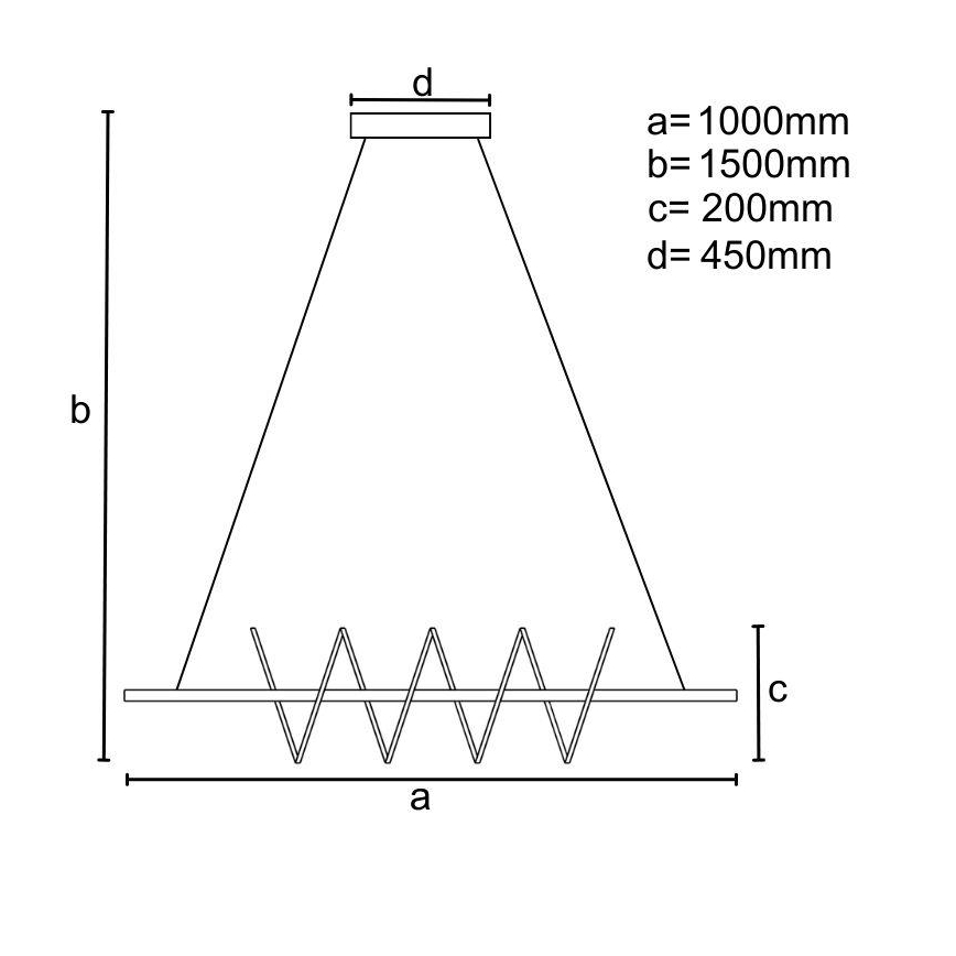 Led Dimmable κρεμαστό φωτιστικό οροφής LED/70W/230V 3000-6500K + τηλεχειριστήριο
