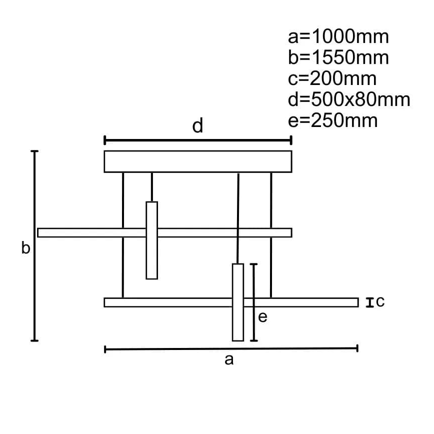 Led Dimmable κρεμαστό φωτιστικό οροφής LED/70W/230V 3000-6500K + τηλεχειριστήριο
