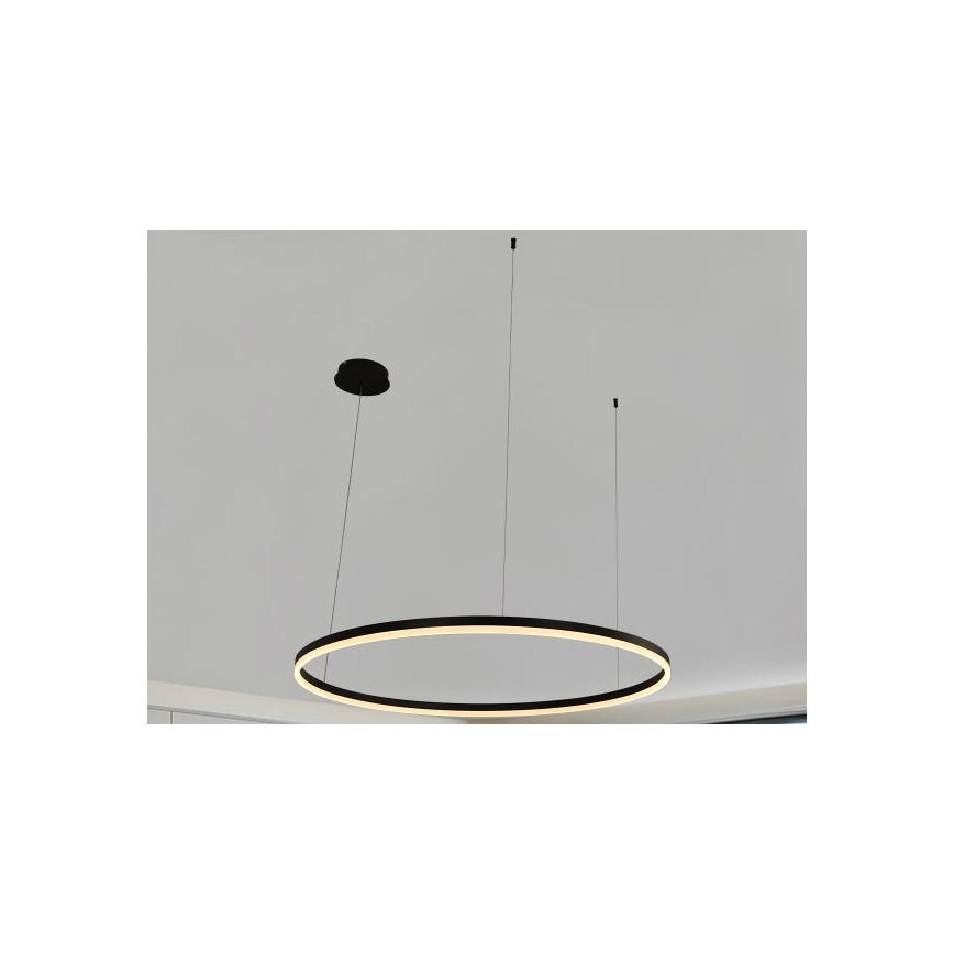 Led Dimmable κρεμαστό φωτιστικό οροφής LED/72W/230V 3000-6500K διάμετρος 100 cm + τηλεχειριστήριο