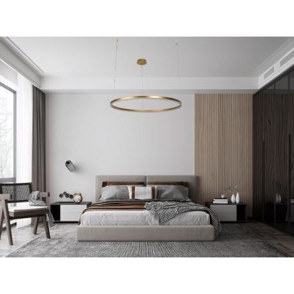 Led Dimmable κρεμαστό φωτιστικό οροφής LED/72W/230V 3000-6500K + τηλεχειριστήριο