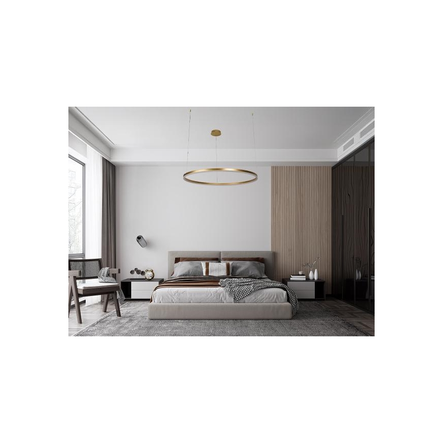 Led Dimmable κρεμαστό φωτιστικό οροφής LED/72W/230V 3000-6500K + τηλεχειριστήριο
