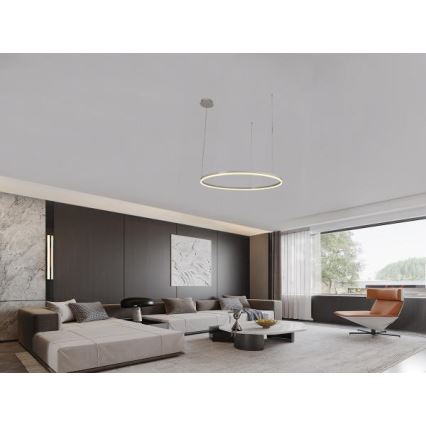 Led Dimmable κρεμαστό φωτιστικό οροφής LED/72W/230V 3000-6500K + τηλεχειριστήριο