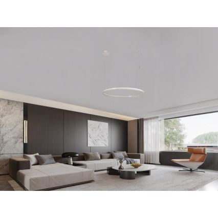 Led Dimmable κρεμαστό φωτιστικό οροφής LED/72W/230V 3000-6500K + τηλεχειριστήριο