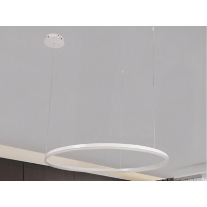 Led Dimmable κρεμαστό φωτιστικό οροφής LED/72W/230V 3000-6500K + τηλεχειριστήριο