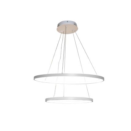 Led Dimmable κρεμαστό φωτιστικό οροφής LED/75W/230V 3000-6500K διάμετρος 60 cm + τηλεχειριστήριο