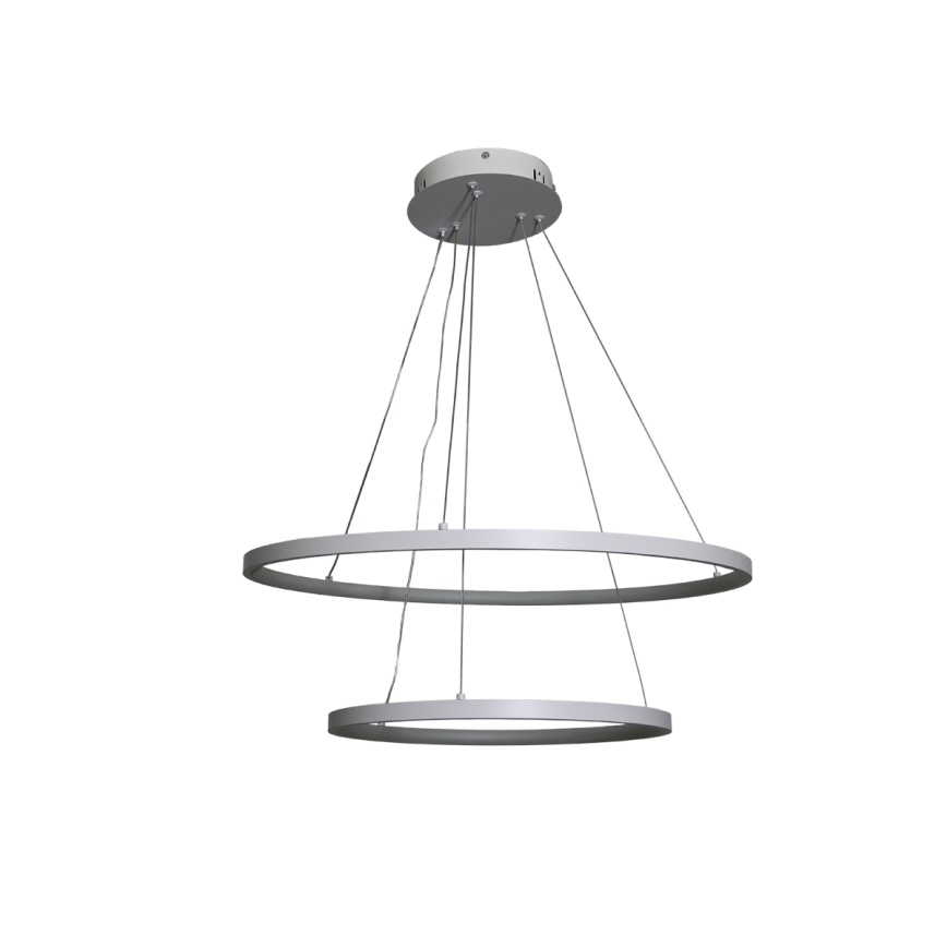 Led Dimmable κρεμαστό φωτιστικό οροφής LED/75W/230V 3000-6500K διάμετρος 60 cm + τηλεχειριστήριο