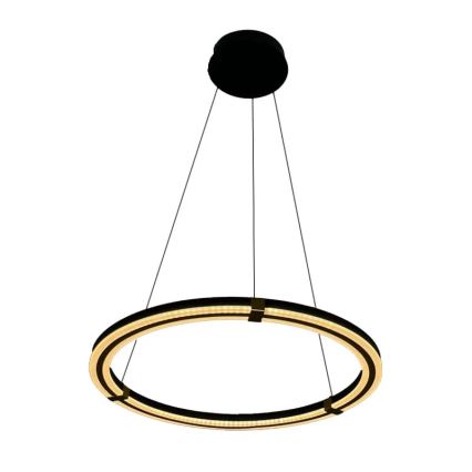 Led Dimmable κρεμαστό φωτιστικό οροφής LED/75W/230V 3000-6500K διάμετρος 60 cm + τηλεχειριστήριο