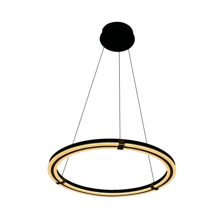 Led Dimmable κρεμαστό φωτιστικό οροφής LED/75W/230V 3000-6500K διάμετρος 60 cm + τηλεχειριστήριο