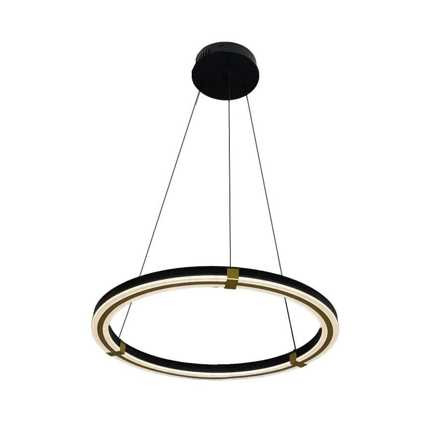 Led Dimmable κρεμαστό φωτιστικό οροφής LED/75W/230V 3000-6500K διάμετρος 60 cm + τηλεχειριστήριο
