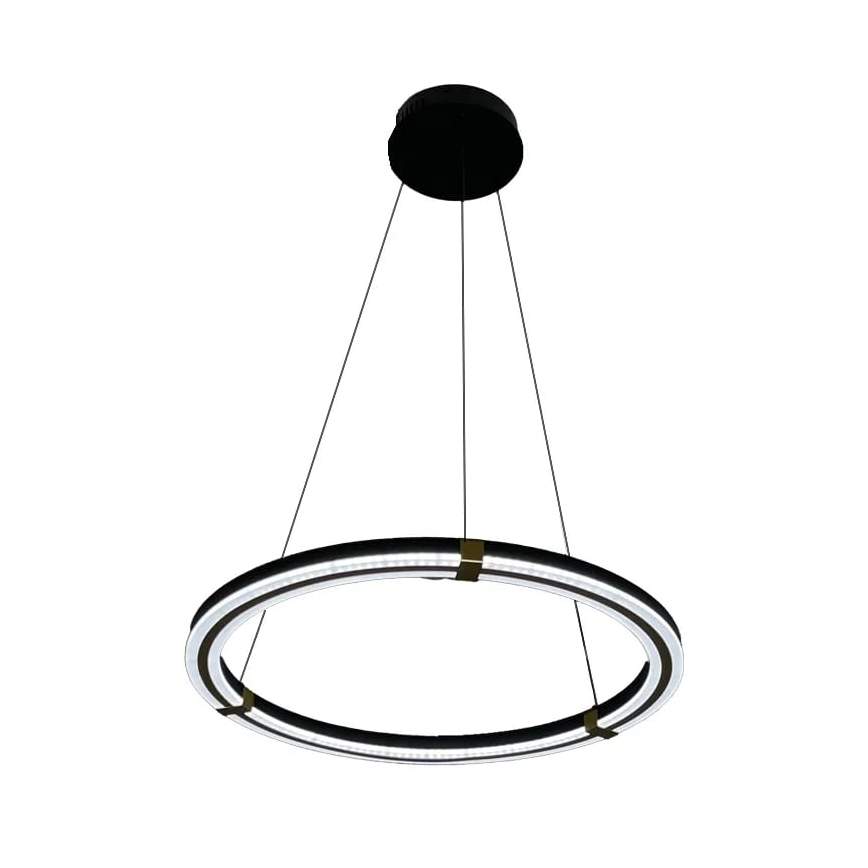Led Dimmable κρεμαστό φωτιστικό οροφής LED/75W/230V 3000-6500K διάμετρος 60 cm + τηλεχειριστήριο