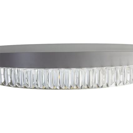 LED Dimming κρύσταλλο κρεμαστό φωτιστικό οροφής κρεμαστό φωτιστικό οροφής LED/80W/230V 3000-6500K λευκό + τηλεχειριστήριο