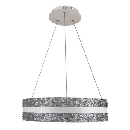 LED Dimming κρύσταλλο κρεμαστό φωτιστικό οροφής κρεμαστό φωτιστικό οροφής LED/80W/230V 3000-6500K λευκό + τηλεχειριστήριο
