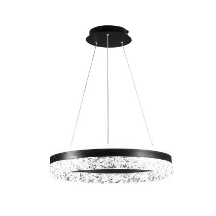 Led Dimmable κρεμαστό φωτιστικό οροφής LED/80W/230V 3000-6500K μαύρο + τηλεχειριστήριο