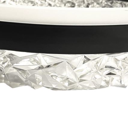 Led Dimmable κρεμαστό φωτιστικό οροφής LED/80W/230V 3000-6500K μαύρο + τηλεχειριστήριο