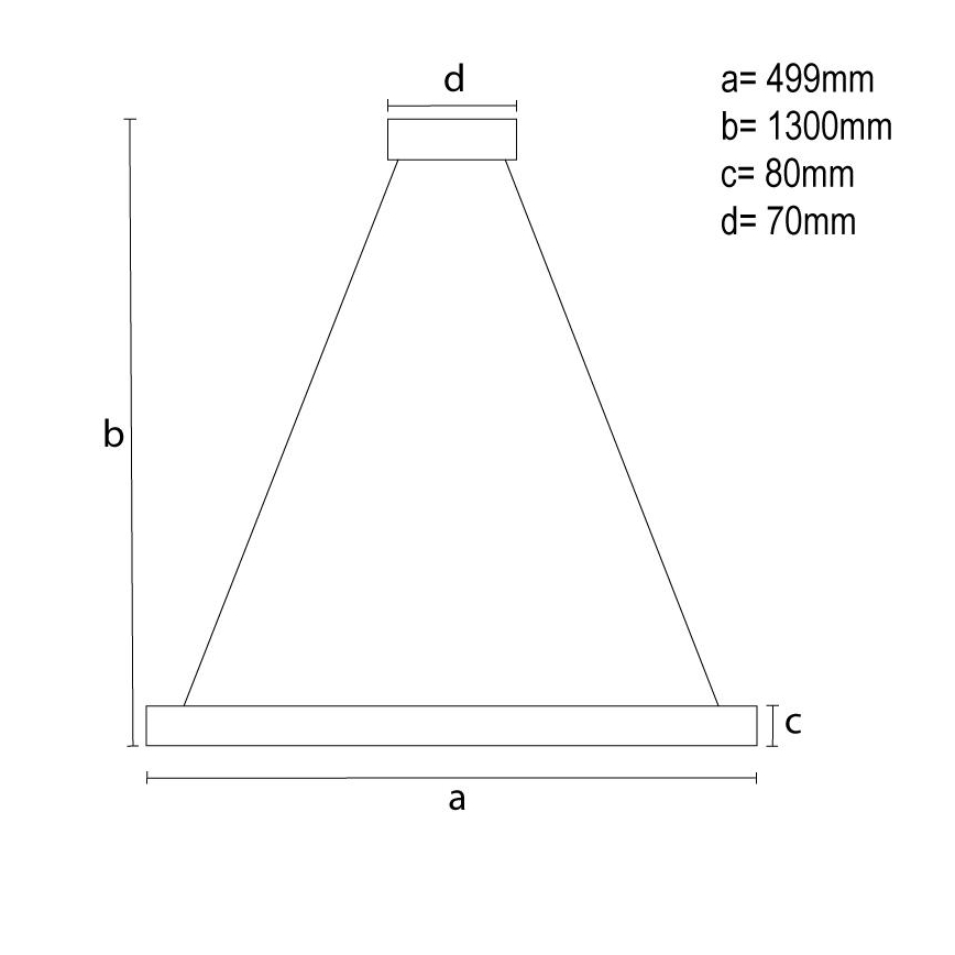 LED Dimming κρύσταλλο κρεμαστό φωτιστικό οροφής κρεμαστό φωτιστικό οροφής LED/80W/230V 3000-6500K μαύρο + τηλεχειριστήριο
