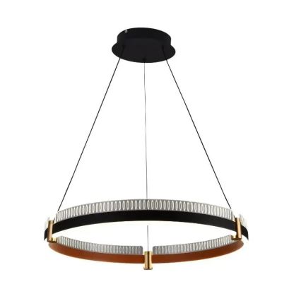 Led Dimmable κρεμαστό φωτιστικό οροφής LED/80W/230V 3000-6500K διάμετρος 60 cm + τηλεχειριστήριο