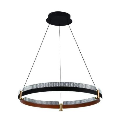 Led Dimmable κρεμαστό φωτιστικό οροφής LED/80W/230V 3000-6500K διάμετρος 60 cm + τηλεχειριστήριο
