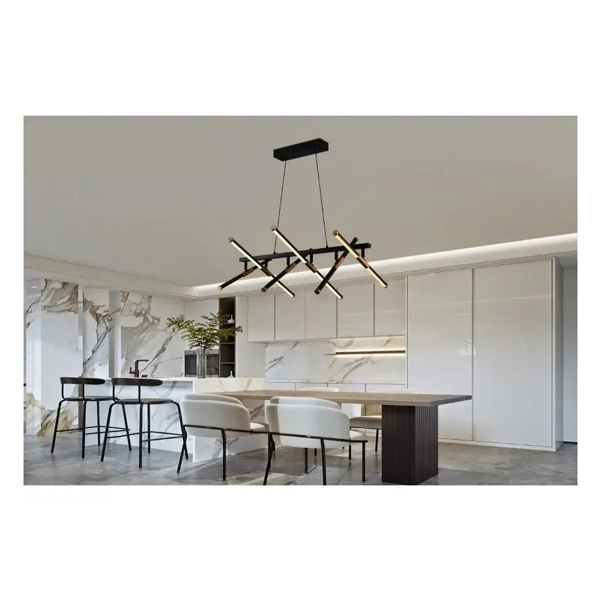 Led Dimmable κρεμαστό φωτιστικό οροφής LED/80W/230V 3000-6500K + τηλεχειριστήριο