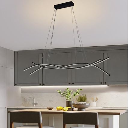 Led Dimmable κρεμαστό φωτιστικό οροφής LED/80W/230V 3000-6500K + τηλεχειριστήριο