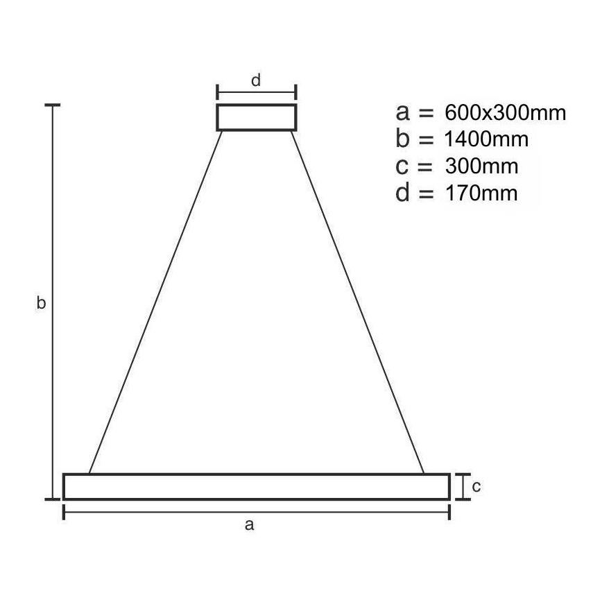 LED Dimming κρύσταλλο πολύφωτο on a string LED/80W/230V 3000-6500K χρυσαφί + τηλεχειριστήριο