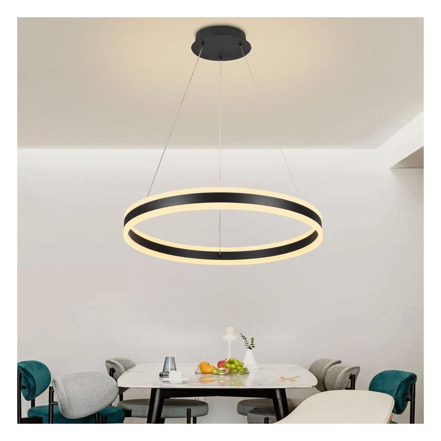 LED Dimmable κρεμαστό φωτιστικό οροφής LED/85W/230V 3000-6500K+ τηλεχειριστήριο