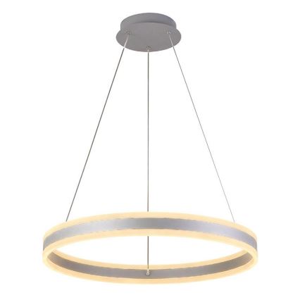 Led Dimmable κρεμαστό φωτιστικό οροφής LED/85W/230V 3000-6500K διάμετρος 60 cm + τηλεχειριστήριο