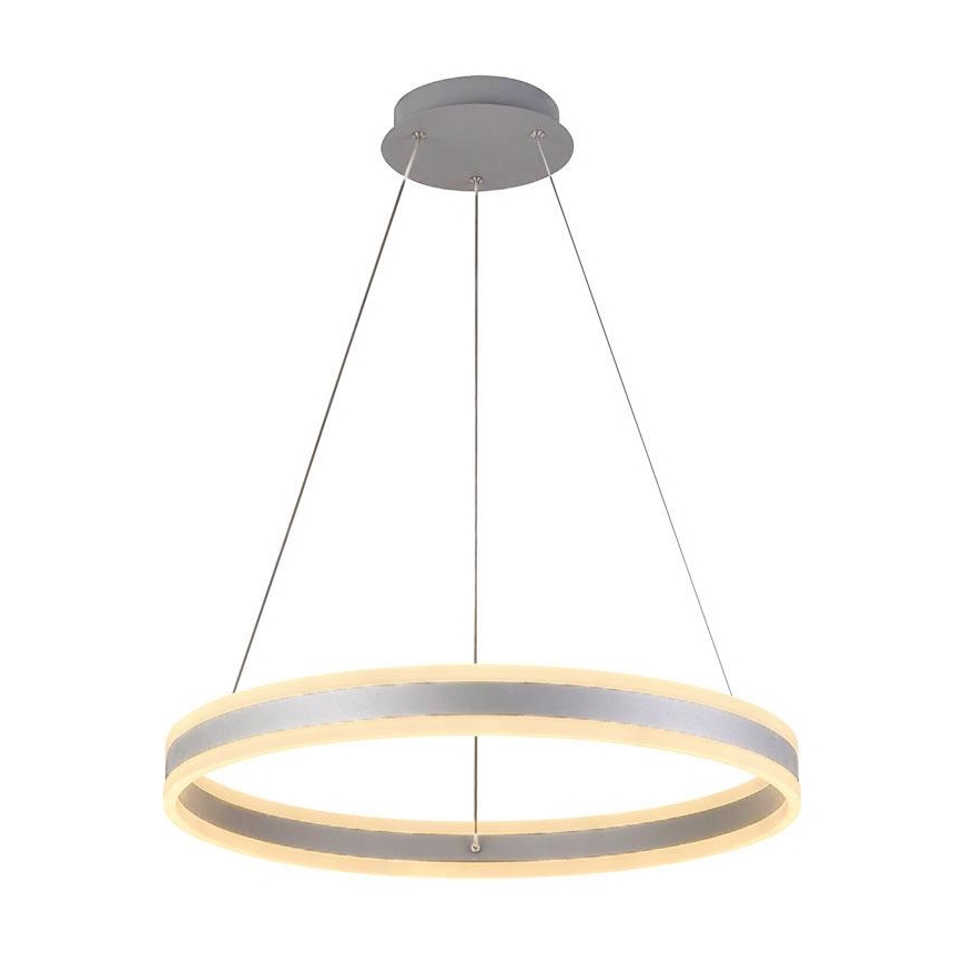 Led Dimmable κρεμαστό φωτιστικό οροφής LED/85W/230V 3000-6500K διάμετρος 60 cm + τηλεχειριστήριο