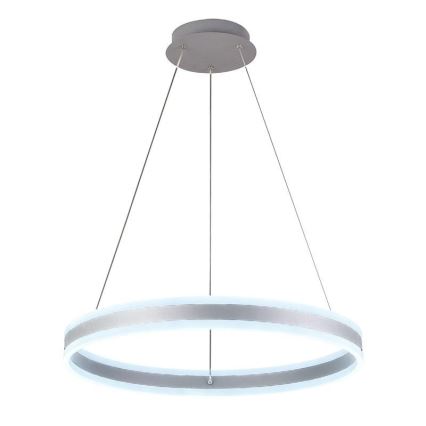 Led Dimmable κρεμαστό φωτιστικό οροφής LED/85W/230V 3000-6500K διάμετρος 60 cm + τηλεχειριστήριο