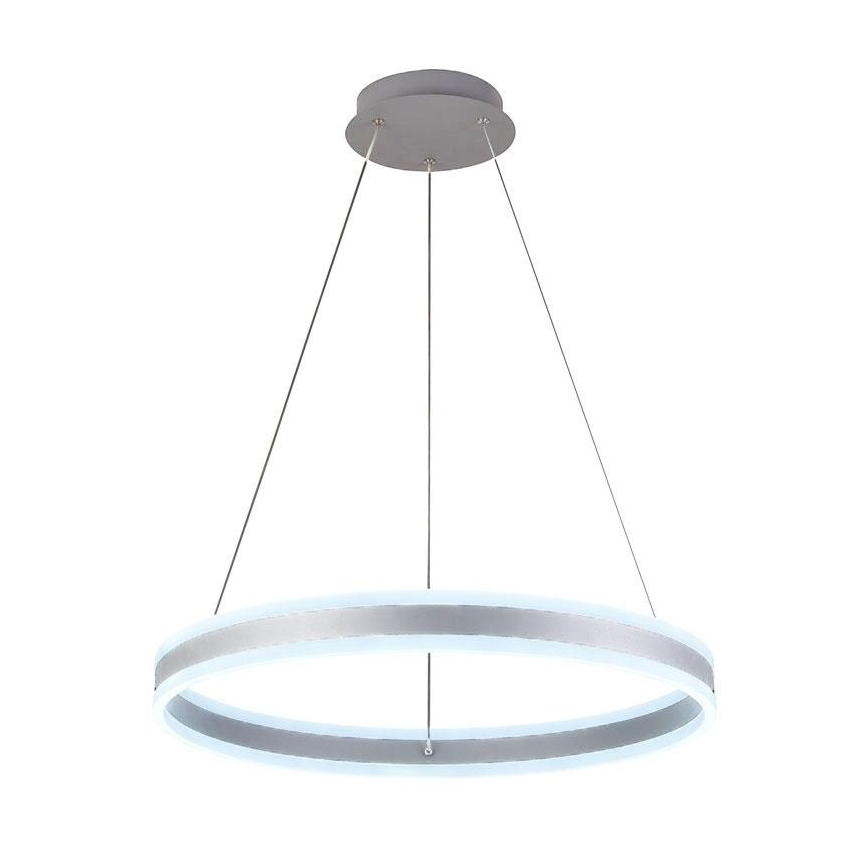 Led Dimmable κρεμαστό φωτιστικό οροφής LED/85W/230V 3000-6500K διάμετρος 60 cm + τηλεχειριστήριο