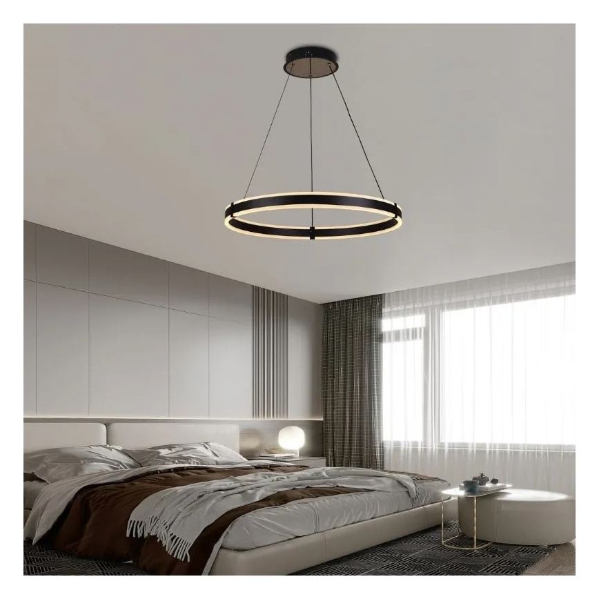 Led Dimmable κρεμαστό φωτιστικό οροφής LED/85W/230V 3000-6500K + τηλεχειριστήριο