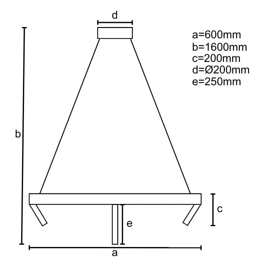 Led Dimmable κρεμαστό φωτιστικό οροφής LED/85W/230V 3000-6500K + τηλεχειριστήριο