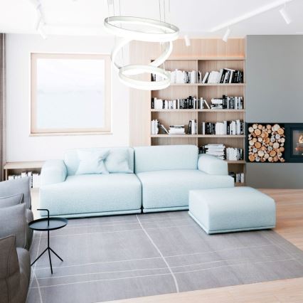 Led Dimmable κρεμαστό φωτιστικό οροφής LED/86W/230V 3000K λευκό