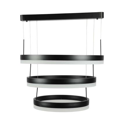 Led Dimmable κρεμαστό φωτιστικό οροφής LED/86W/230V 3000K μαύρο