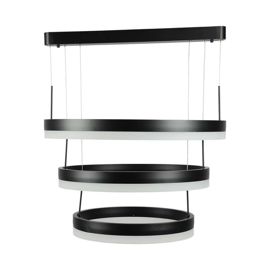 Led Dimmable κρεμαστό φωτιστικό οροφής LED/86W/230V 3000K μαύρο