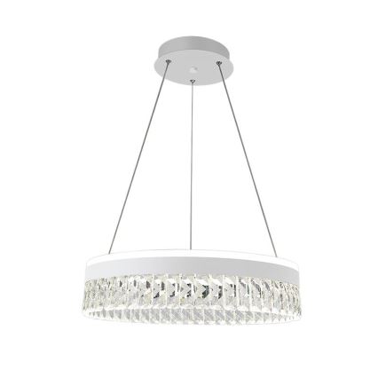 LED Dimming κρύσταλλο πολύφωτο on a string LED/90W/230V 3000-6500K λευκό + τηλεχειριστήριο