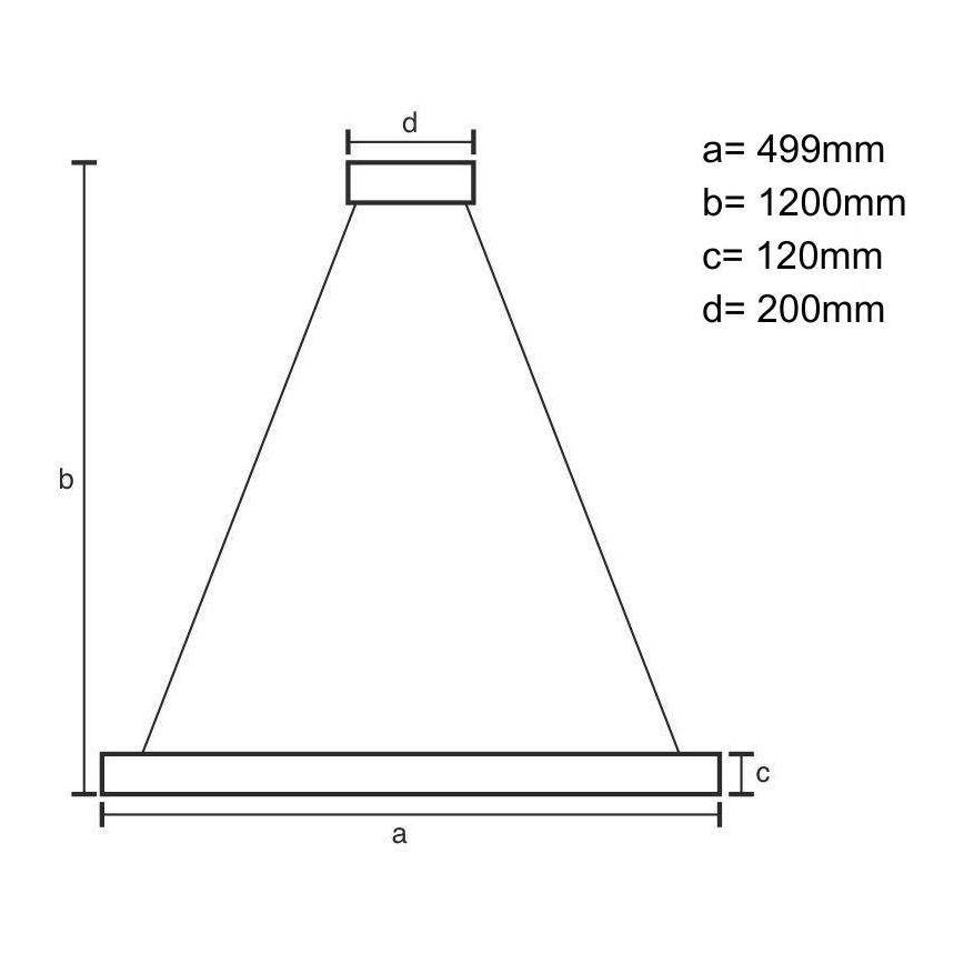 LED Dimming κρύσταλλο πολύφωτο on a string LED/90W/230V 3000-6500K μαύρο + τηλεχειριστήριο
