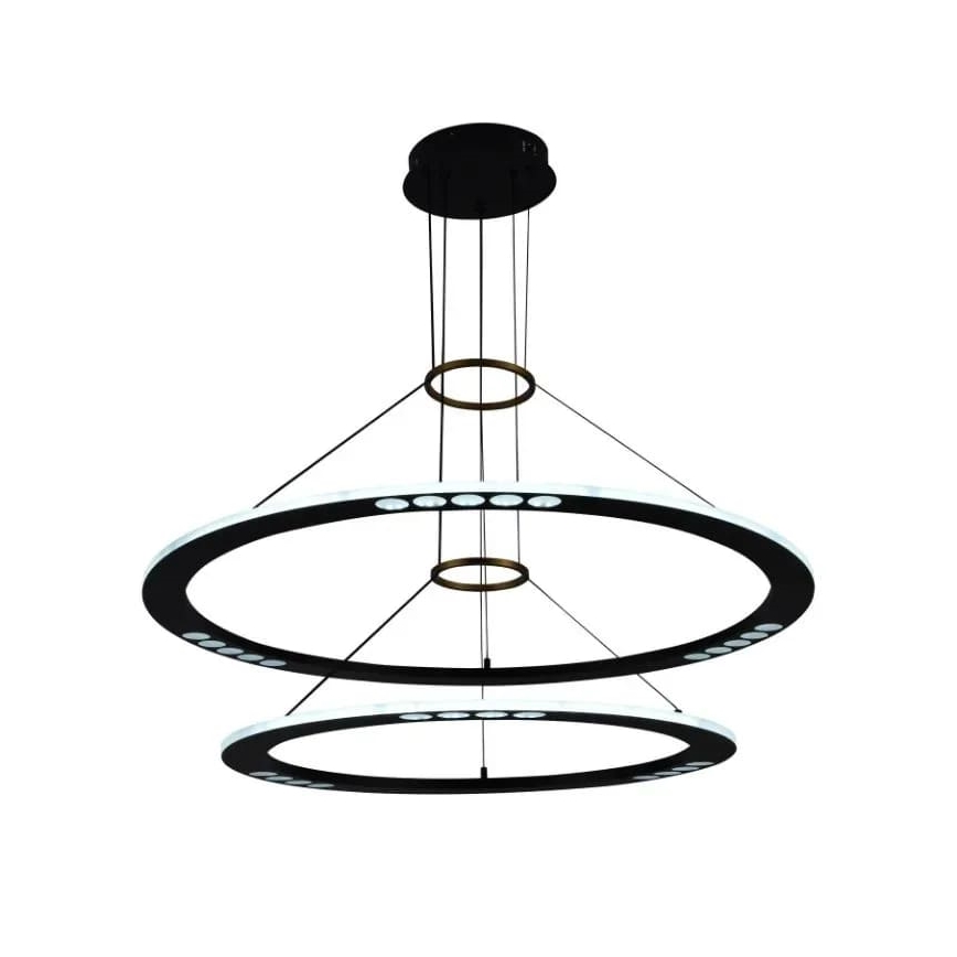 Led Dimmable κρεμαστό φωτιστικό οροφής LED/90W/230V 3000-6500K + τηλεχειριστήριο
